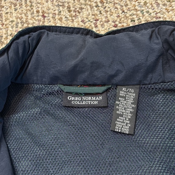 Greg Norman Collection Green Windbreaker Jacket. XL - Picture 4 of 11